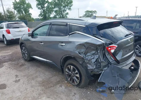 2017 Nissan Murano Sv из США, поврежденный, VIN 5N1AZ2MH3HN163953